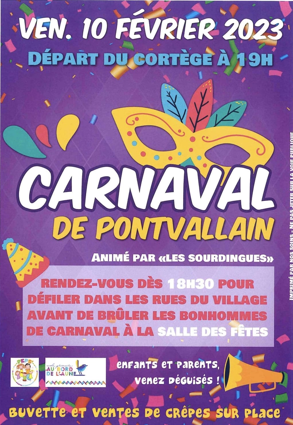 carnaval Pontvallain 2023