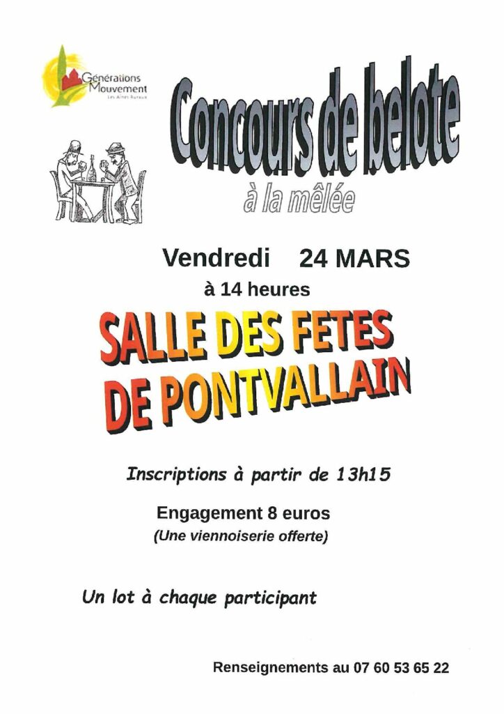 Concours belote