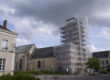 Visite commentée du chantier de restauration de l'église de Pontvallain.